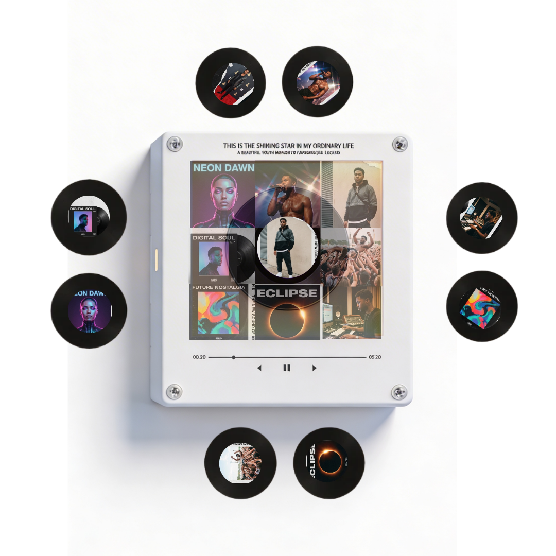 Personalized Vinyl Music Box